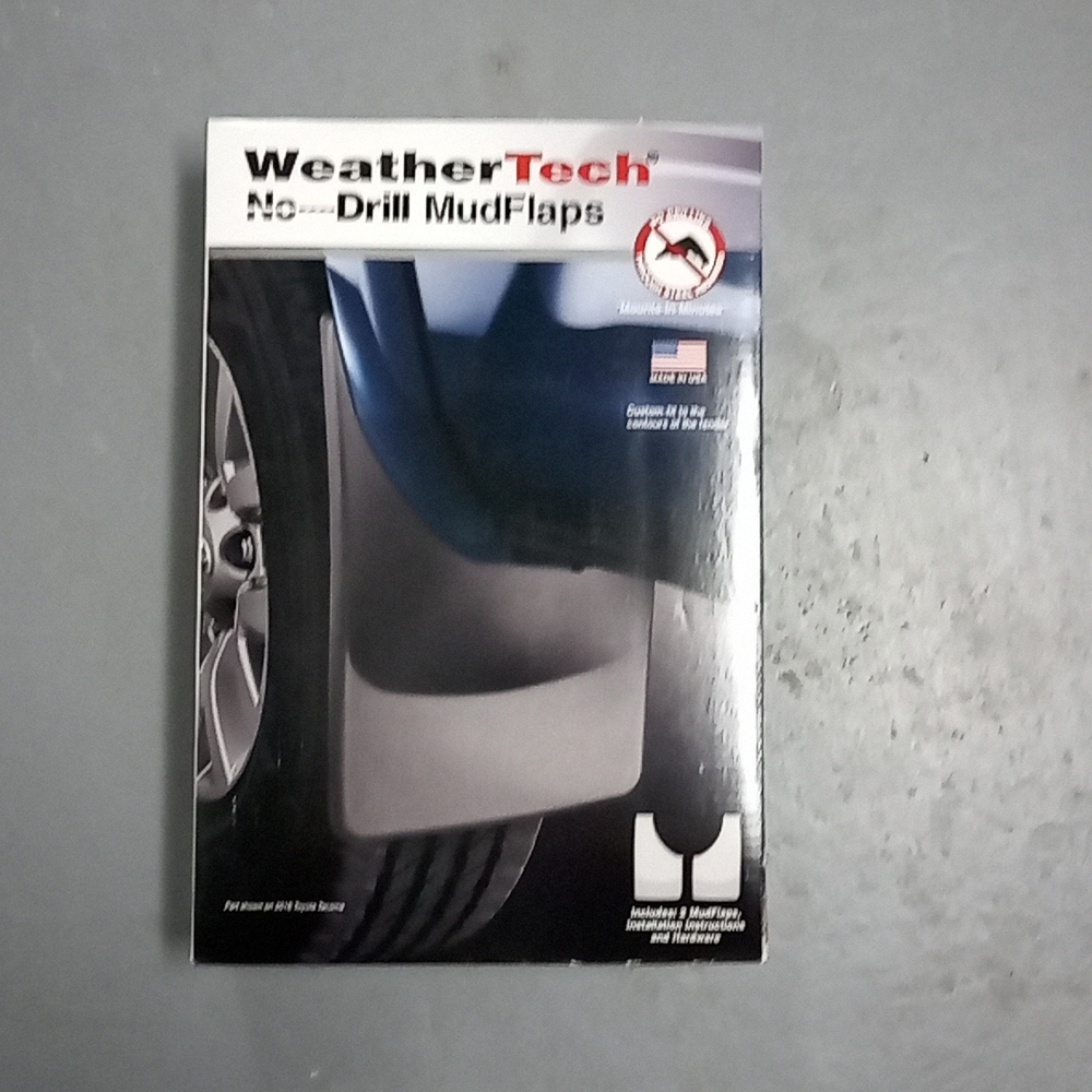 WeatherTech 110104 mud flaps front 2019 - 2021 Chevy Blazer